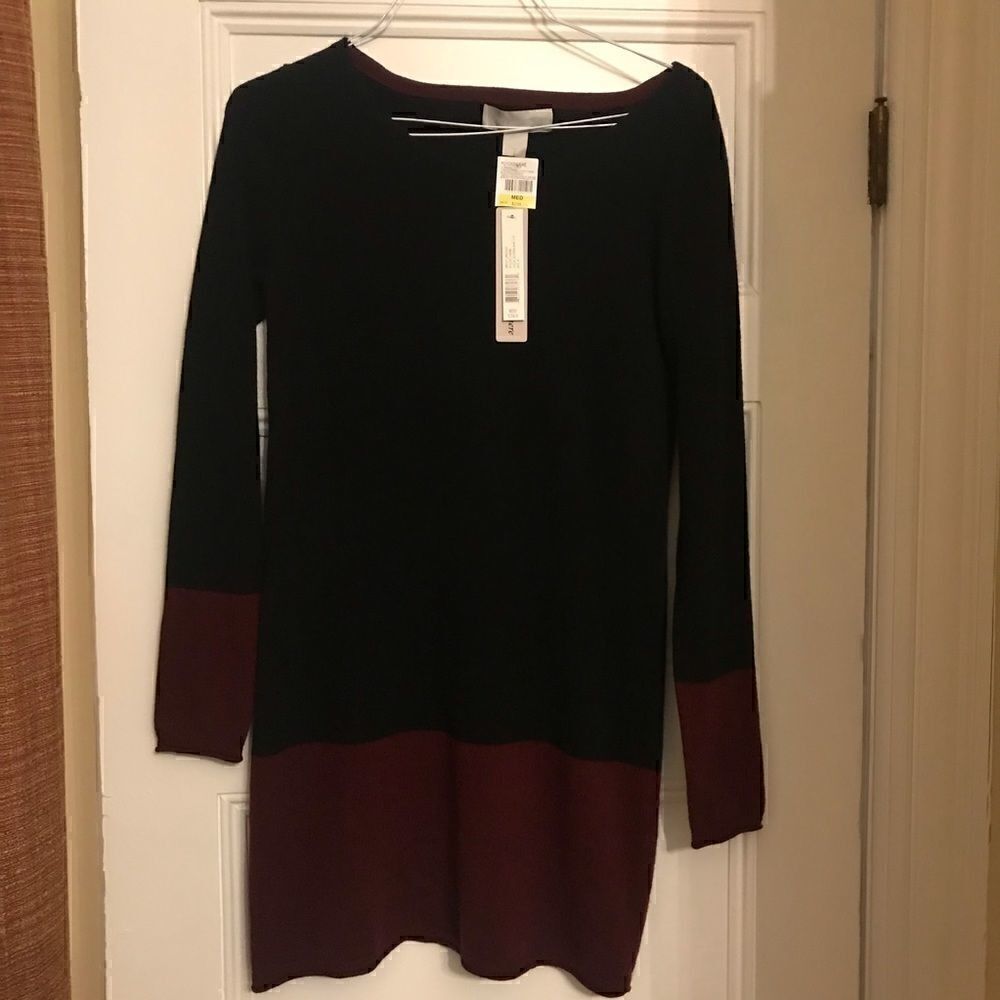Women ply cashmere dress size M